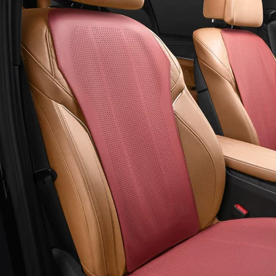 Phevh9 Seat Extension Leg Rest – Seat cushion, seat cover - all-inclusive-saddle-leather-backrest-volcanic-red