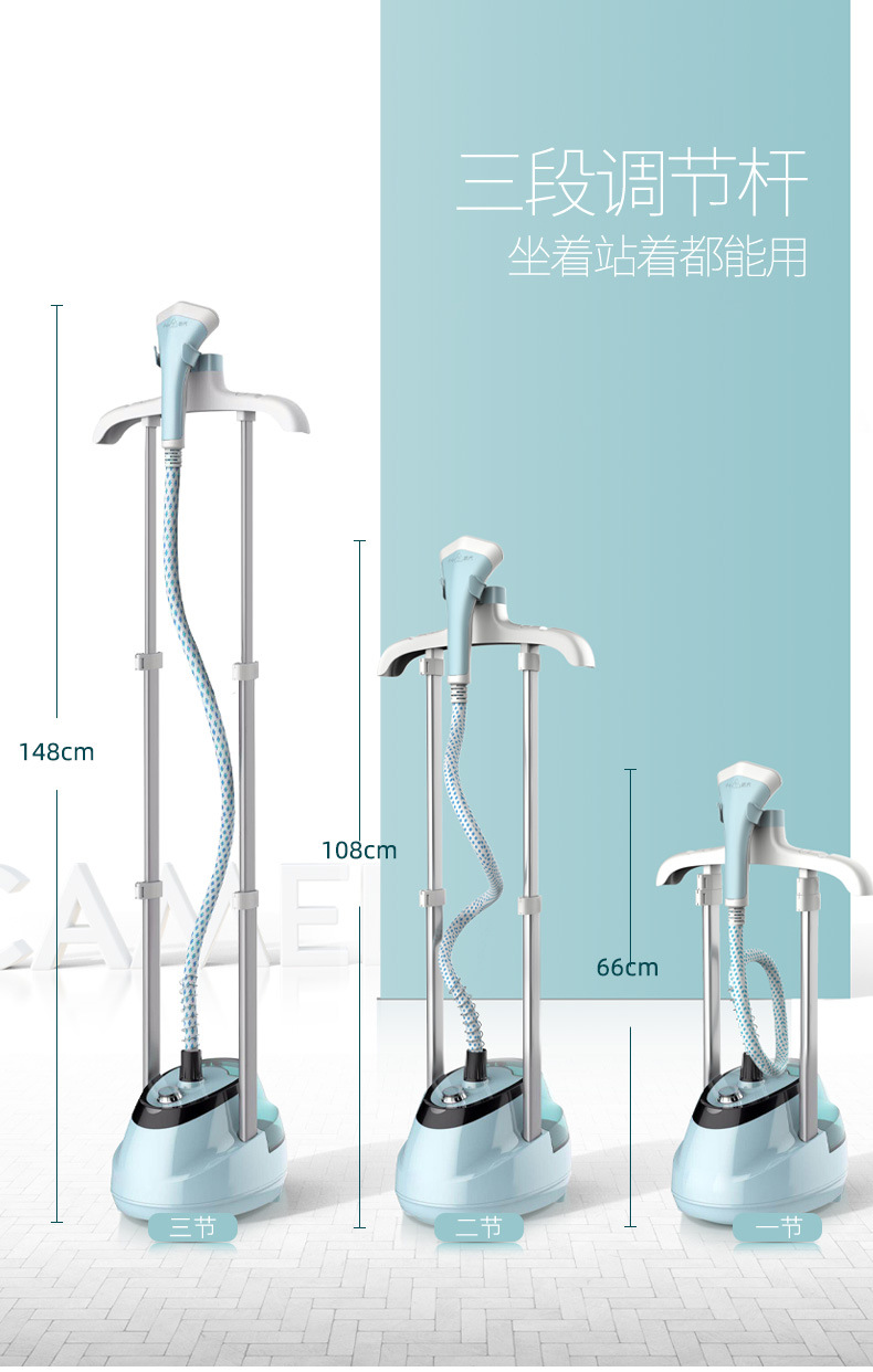 Cross-border e-commerce garment pressing machine household vertical double single rod steam commercial large capacity iron machine gift wholesale factory