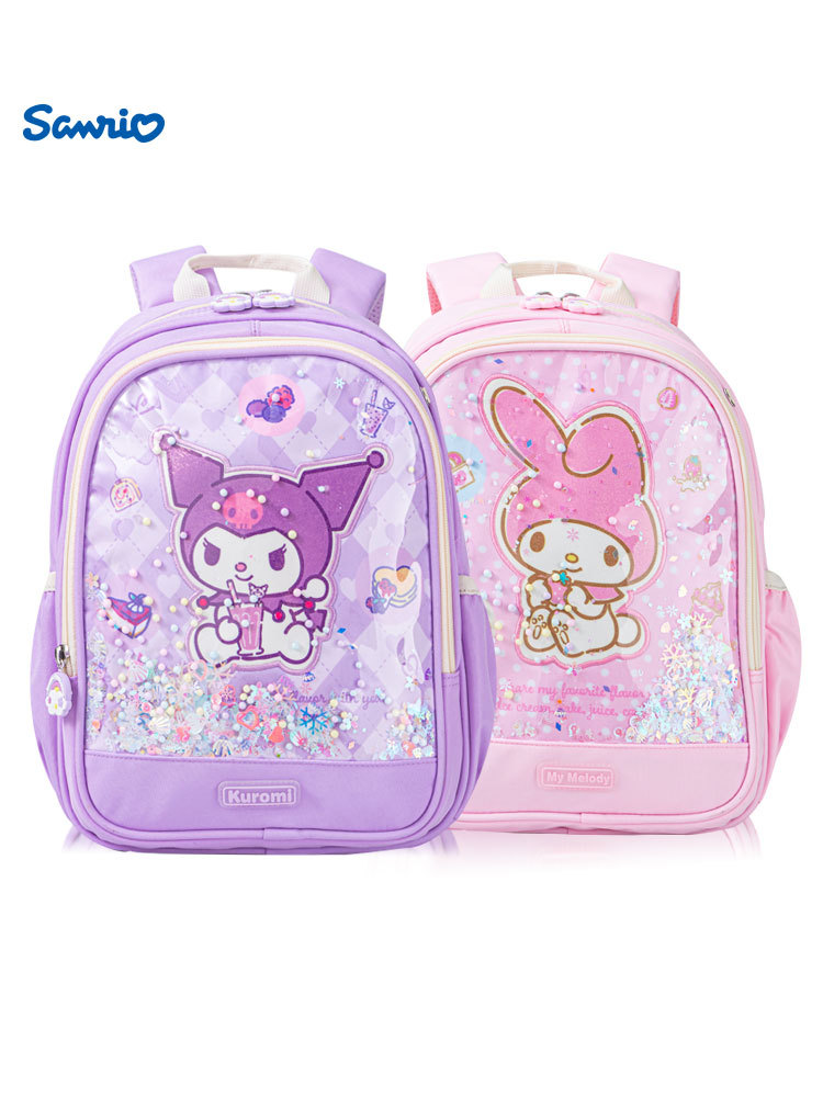 Sanrio mochila coolomi estudiante de la escuela primaria Primer Grado dos melodía chica niños nuevo producto