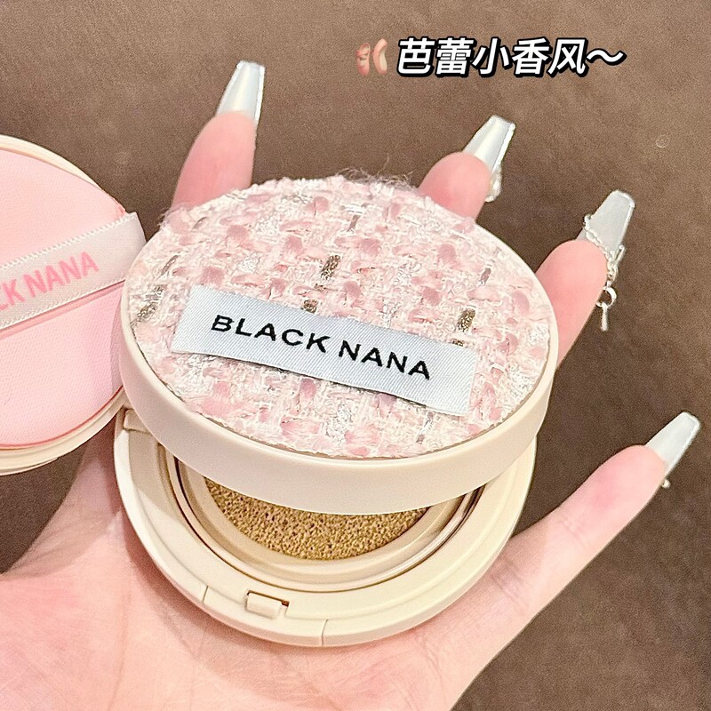 BLACK NANA芭蕾柔纱净透气垫霜 粉底液遮瑕持妆自然轻薄水润BB霜|undefined