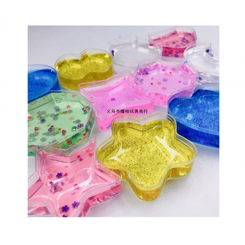 B doce constelación de pegamento espumante 24 en alta permeabilidad M pegamento brillante añadiendo cristal barro amor flor pieza delgada al por mayor