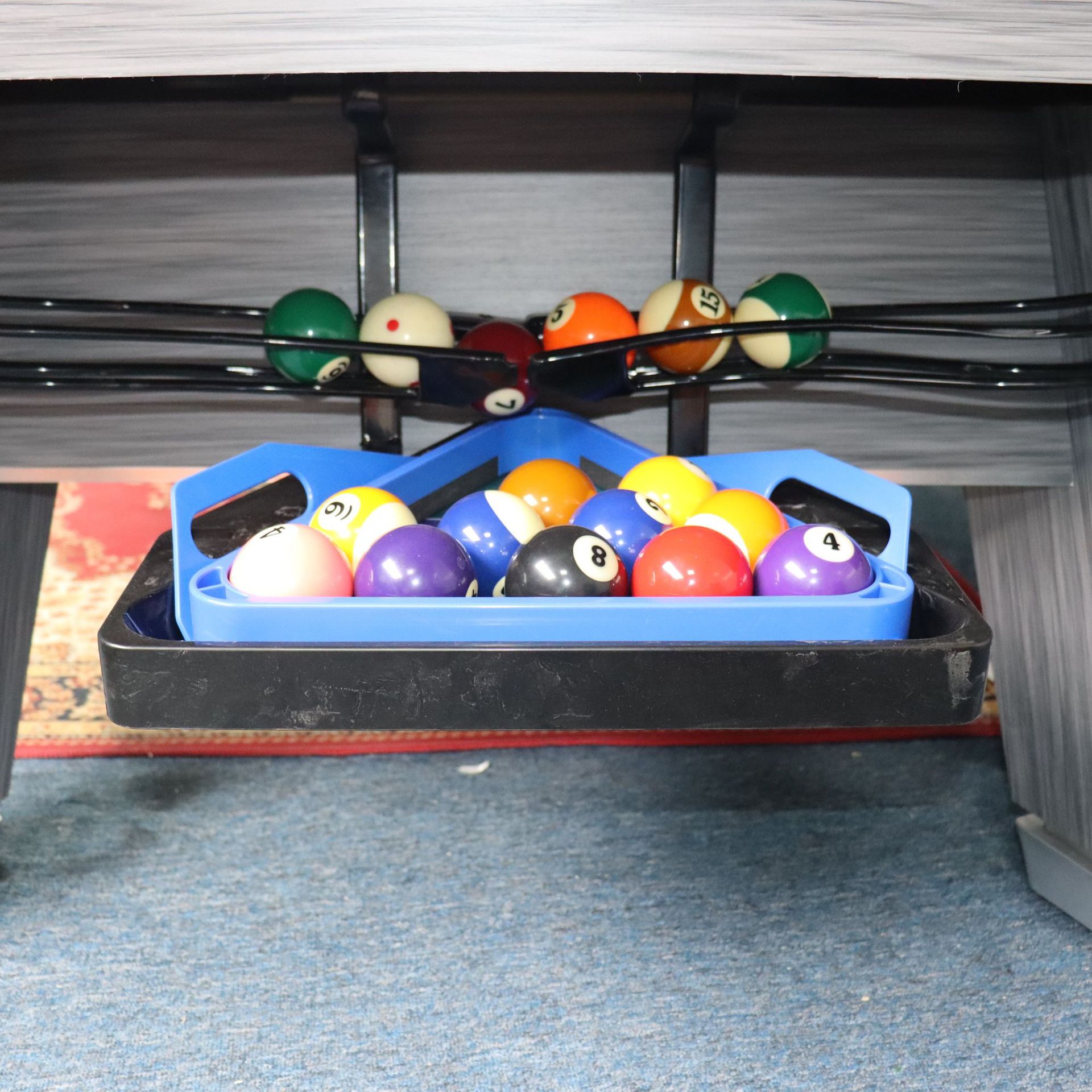 Mesa de billar americana de lujo 9 pies de mesa de billar comercial para clubs caseros exclusivos