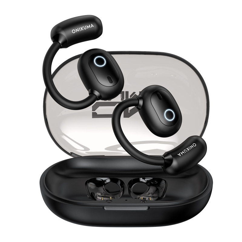 国境を越えた新しい ONIKUMA OWS 完全ワイヤレス Bluetooth ヘッドセット TWS ノイズリダクション高品質 5.3 インイヤーヘッドフォン|undefined