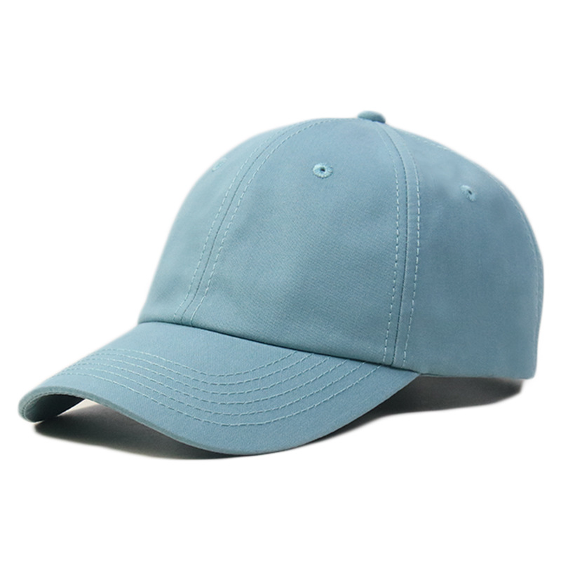 Sombreras de béisbol suaves coreanas de pantalla de cara pequeña versátil sombrero de sombra de sol al aire libre de color sólido sombrero de boca de pato al por mayor para hombres y mujeres
