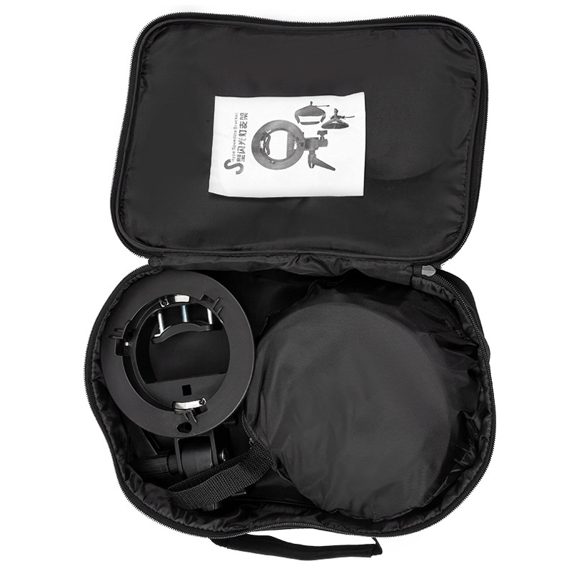 Shenniu S-type Chuck S2 soporte softbox 40 50 60 80CM lámpara de Flash Superior Baorong Puerto SF-UV