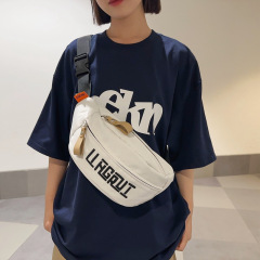 新しいアルファベットのファッションのウエストバッグの女性の大容量のシンプルなカジュアルなショルダーバッグのスポーツのファッションの軽い男性の胸のバッグ