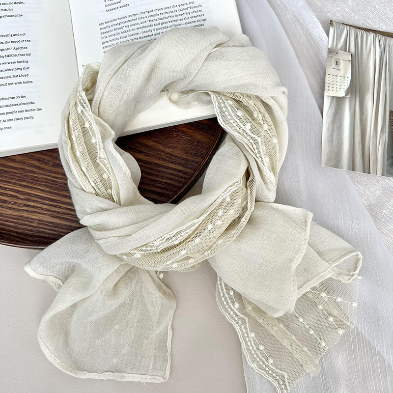 Bufandas de invierno de alta calidad nicho de diseño de algodón y lino cuello turístico bufandas bufandas al por mayor