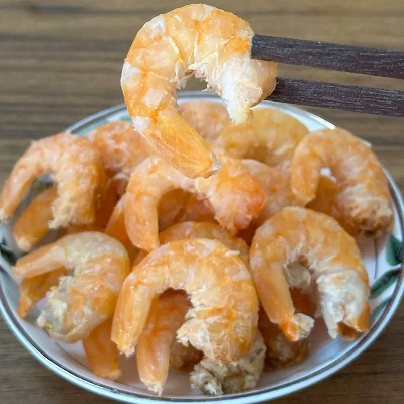 高蛋白低脂海鲜零食去皮对虾海米煲粥煲汤虾仁干海鲜水产干货定制