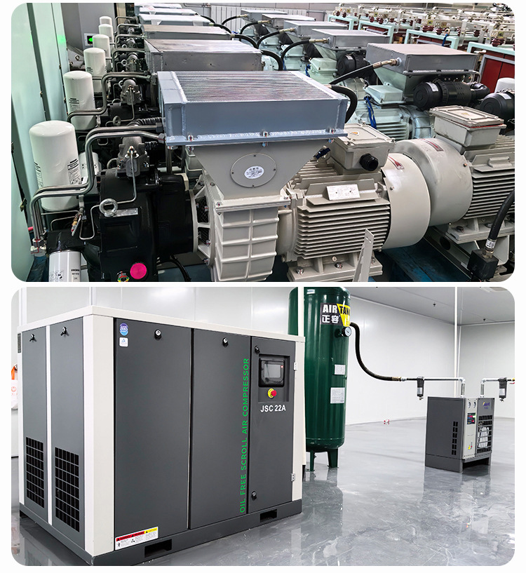 High-Pressure Air Compressor Breathing Filling Pump 35Mpa Pressure Clean Oil-Free 100L 150L Multiple Specifications Available