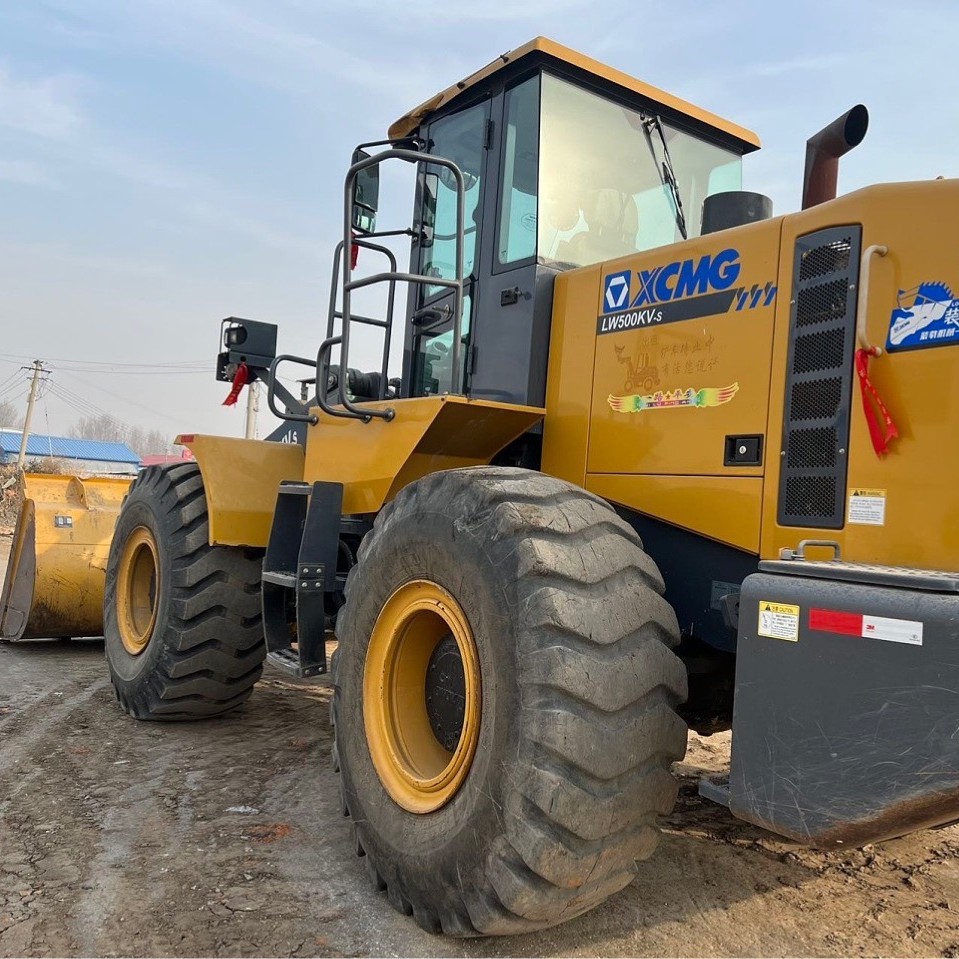 Línea de exportación nacional y extranjera Cargador grande de segunda mano XCMG 500 Longgong 855 856 965 Carretilla elevadora