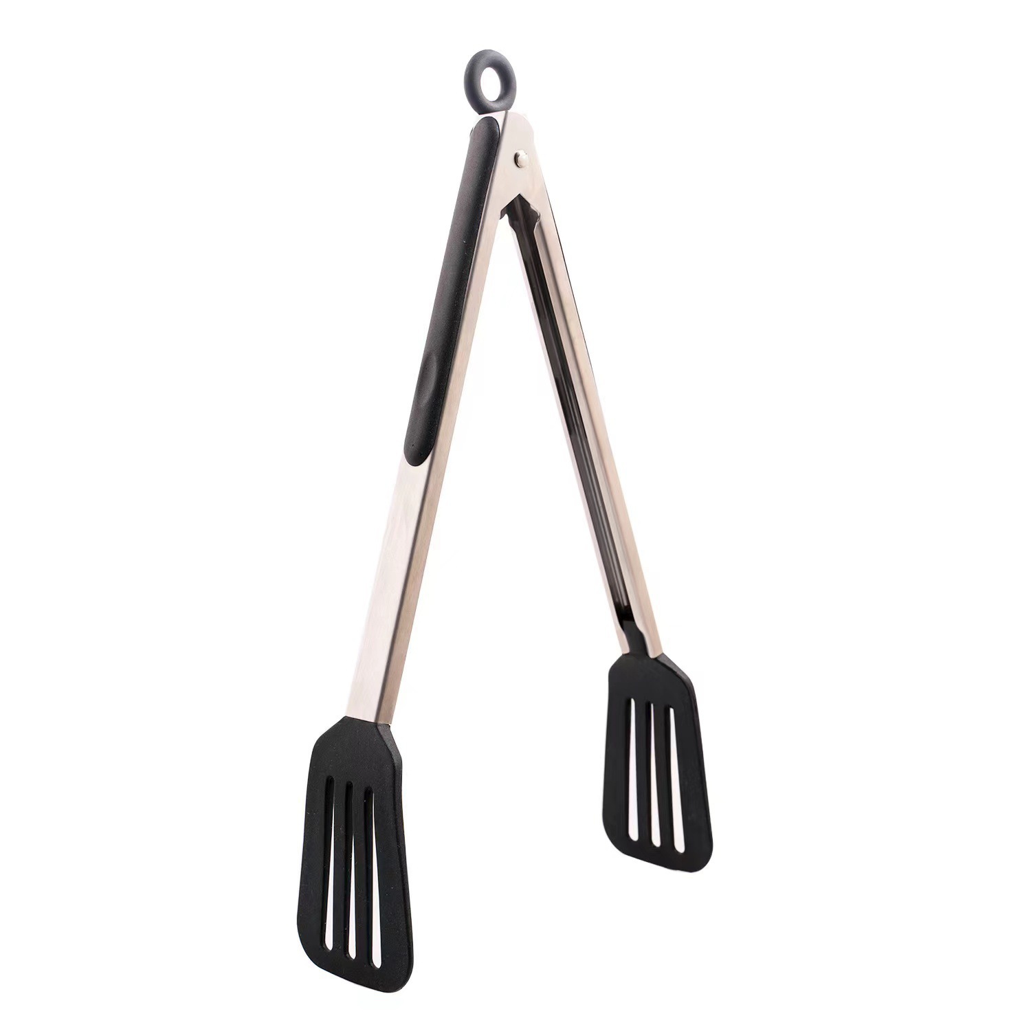 Clipe de alimentos de silicona de acero inoxidable de 9 pulgadas clipe PP clipe de alimentos clip de barbacoa al aire libre clip de barbacoa anti-calor clip de alimentos