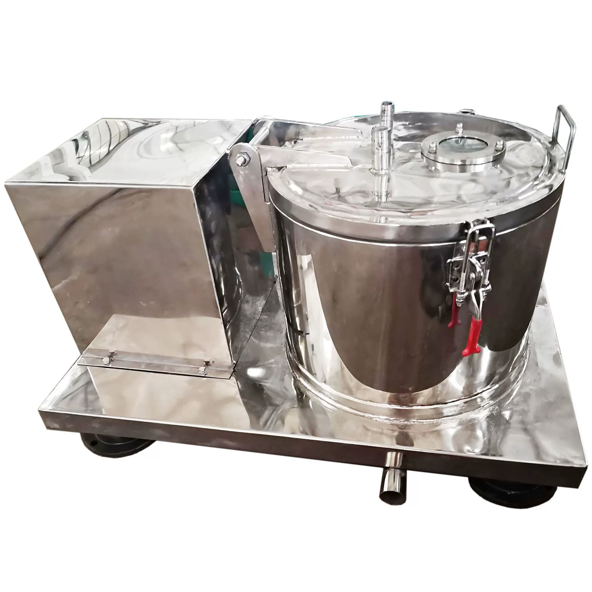 Центрифуга лабораторная плоскостная закрытого типа PSB450, сепаратор твердых и жидких фракций