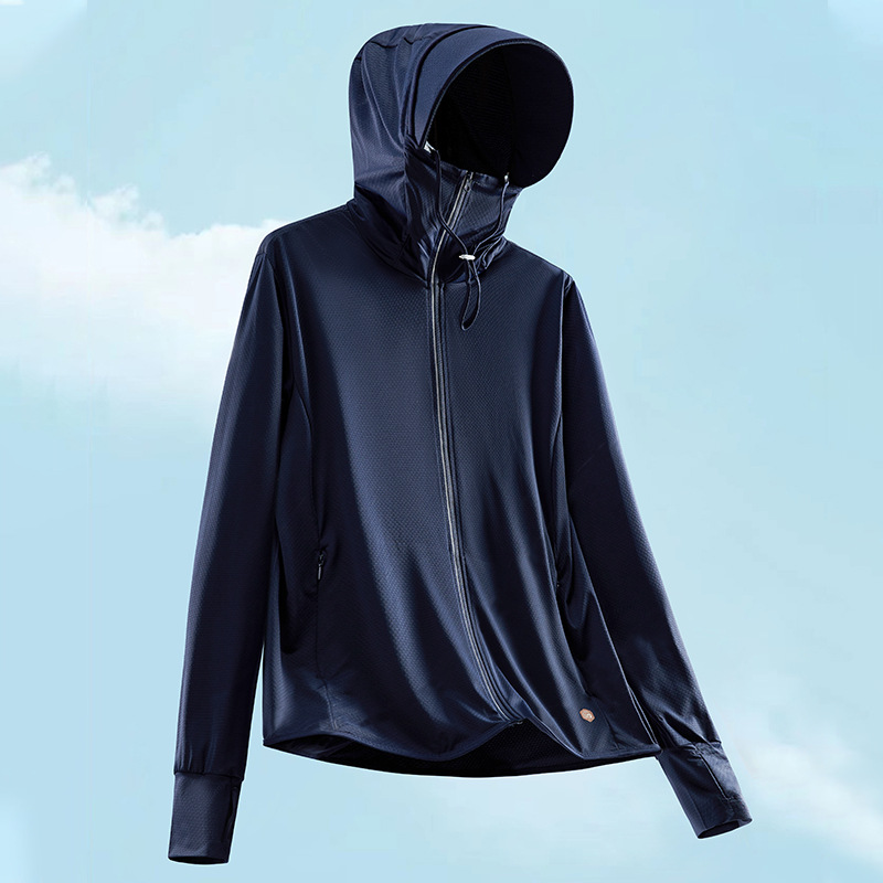 K4 [en stock] nuevo chaqueta con capuzas de verano ropa de protección solar para hombres y mujeres ropa de piel para hombres image 15