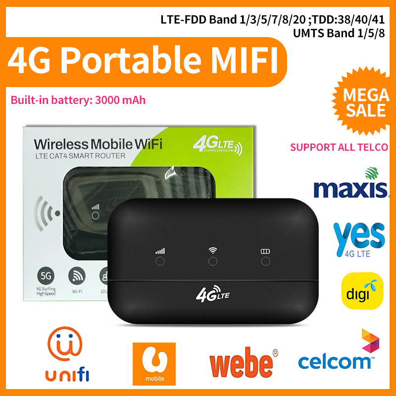 4G LTE MIFI wireless router mobile porta...