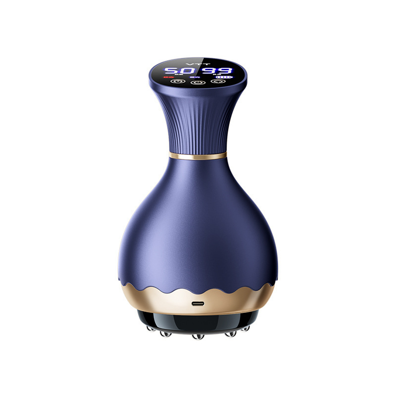 VTT電気掻爬器抜缶器家庭用マッサージ器経絡ブラシ背中家庭用赤色全自動掻爬|undefined
