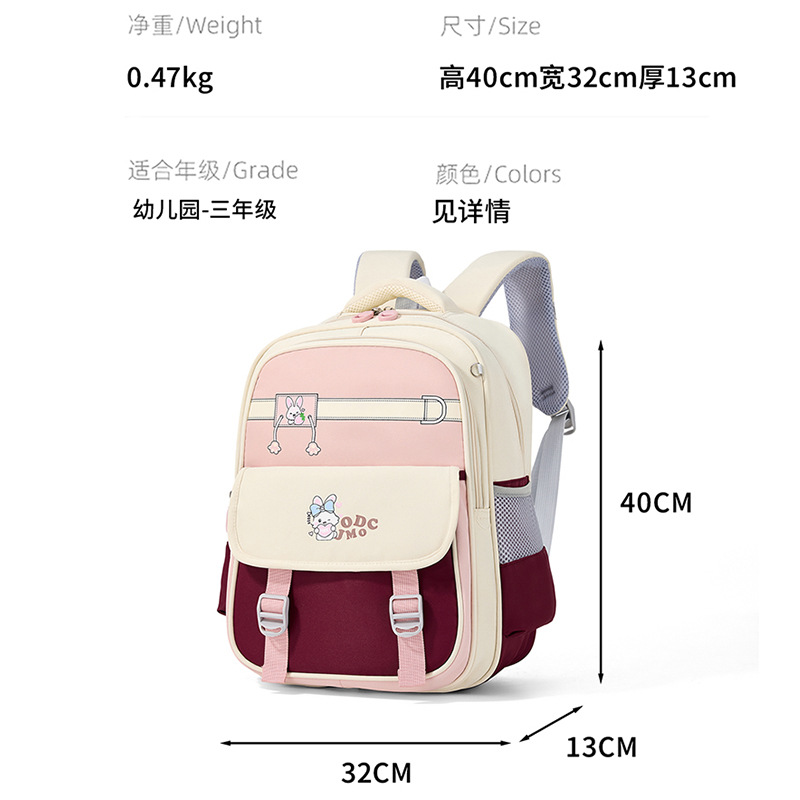 Mochila infantil, mochila escolar de dibujos animados para niñas, mochila transpirable para niños, mochila para niños