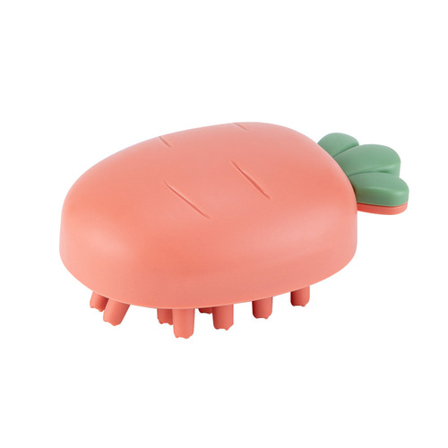 Bath artifact pet massage comb safe baby shampoo brush adult bath household children's silicone bath brush