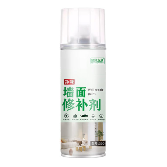 Wall self-painting quick-drying white hand-painted stain-covering repair yellowing wallpaper cleaner latex paint environmentally friendly clean smell
