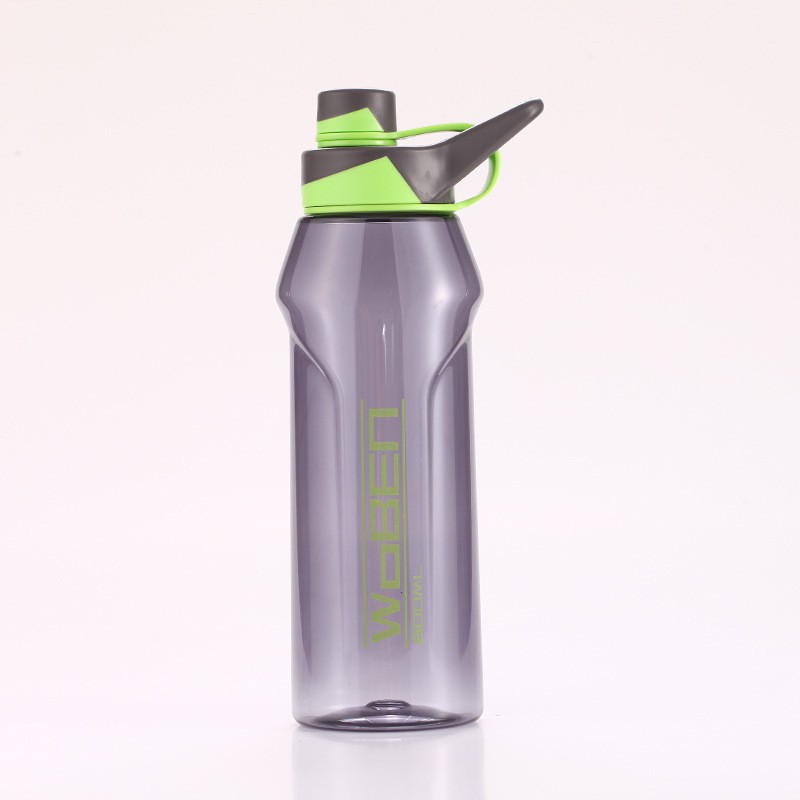 Botella de agua deportiva de verano para estudiantes, de Tritan (grado alimenticio), gran capacidad, personalizable, venta al por mayor.