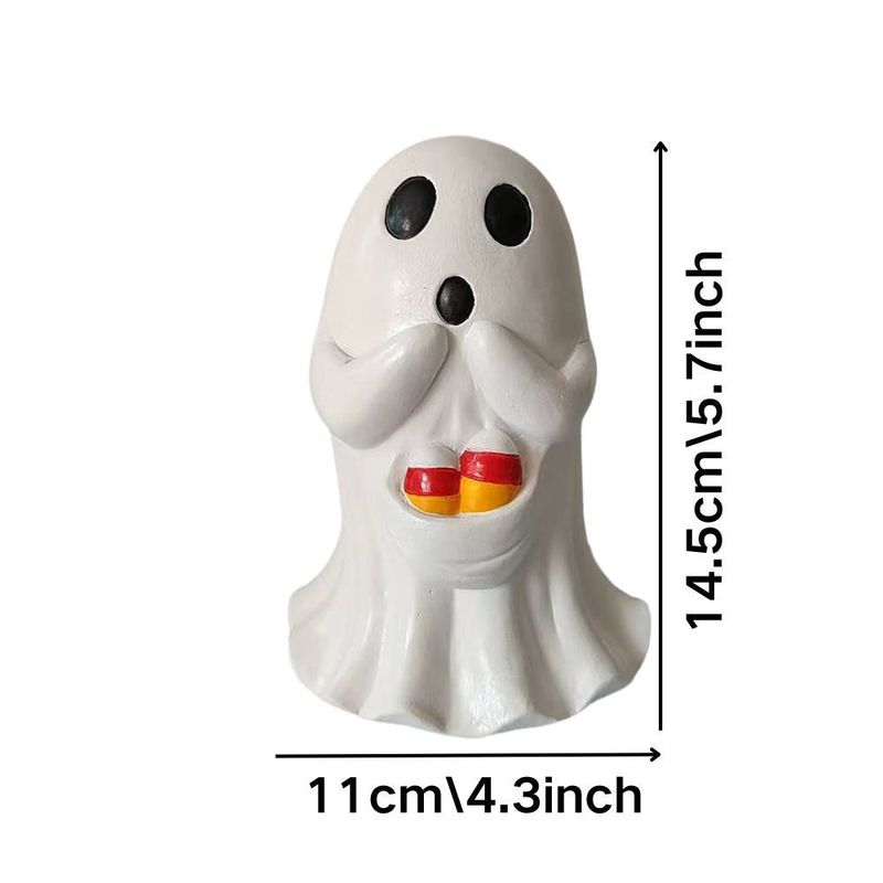 クロスボーダー新製品ハロウィンかわいいゴースト装飾品樹脂工芸品ゴーストキャンディホームデコレーション装飾品|undefined