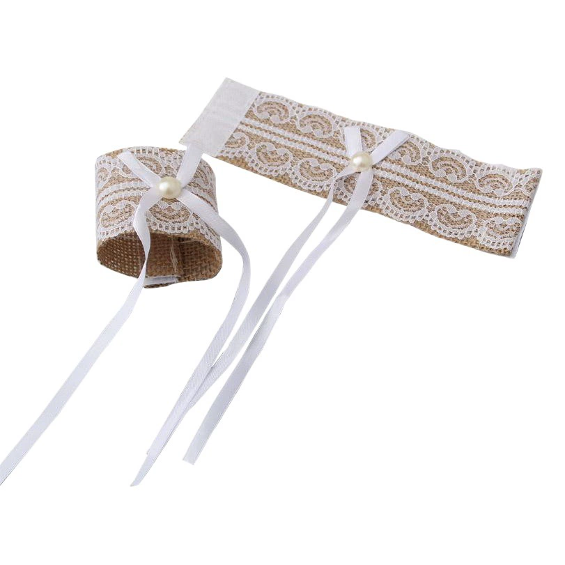 Кружевной льняной рулон льняное кольцо для салфеток кружевная Пряжка для салфеток Европейский стиль украшения для свадебных торжеств