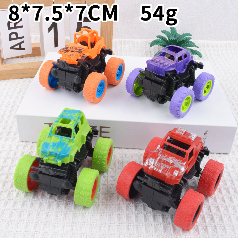 Juguetes para niños, acrobacias inerciales, coche de dinosaurio, niño, excavadora, volquete, camión mezclador, coche divertido al por mayor