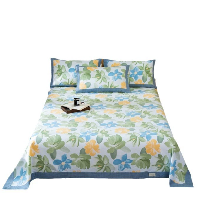 Cotton sheet, non-slip duvet, set, 100% cotton, increased thickness, 3 piece set, wholesale