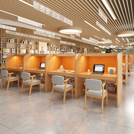 电脑桌;书柜;书架