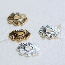 DIY��Ʒ����ͭ���15mm�ƺ����ƺ������׻��θ�Ƭ����(4745C)