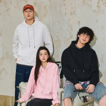 复古扎染连帽卫衣男女秋冬新款潮牌美式情侣装假两件长袖男士外套