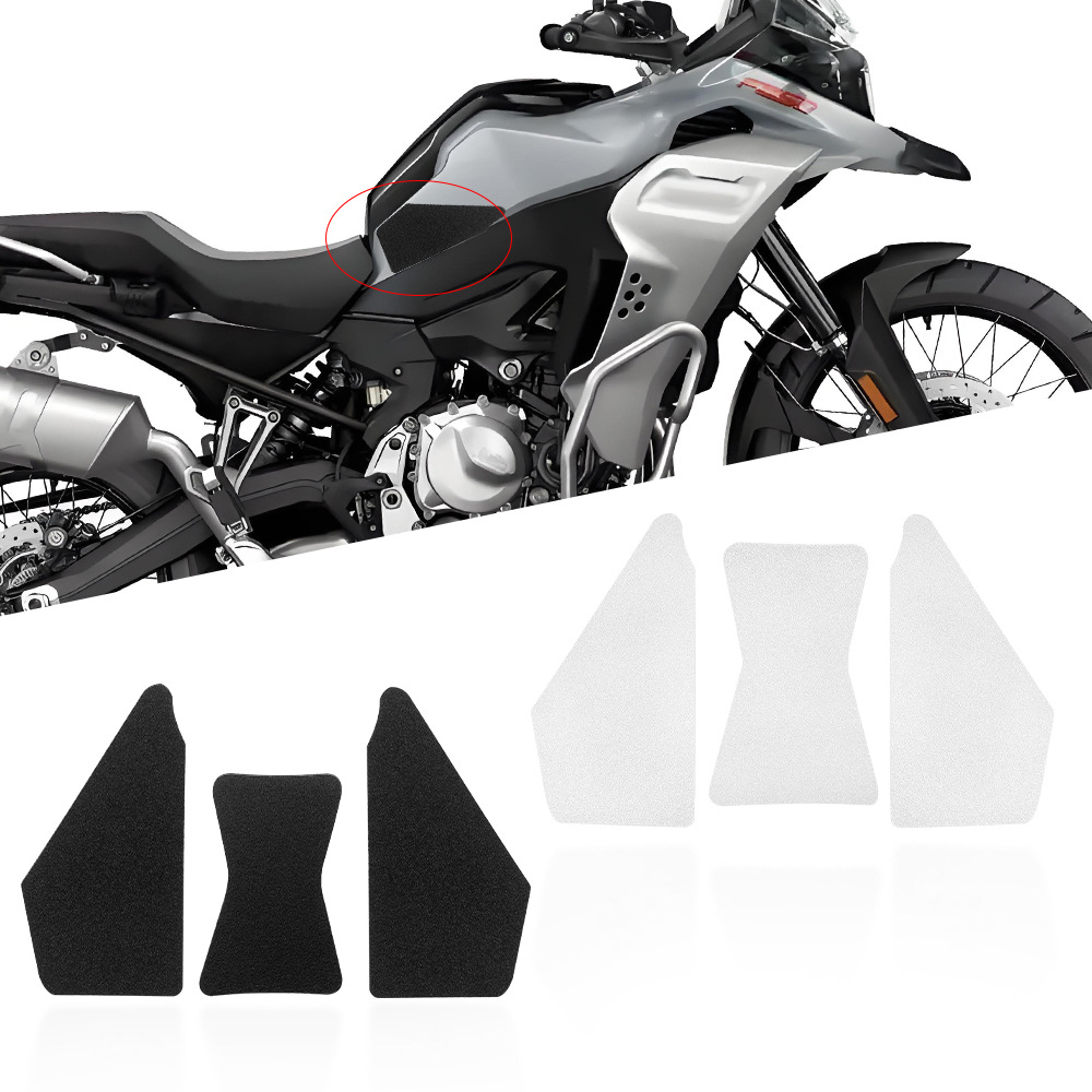 Aplicable a BMW F850GS adv motocicleta modificación pegatinas de tanque de combustible pegatinas de hueso de pez pegatinas antideslizantes pegatinas de protectoras pegatinas de tanque de combustible