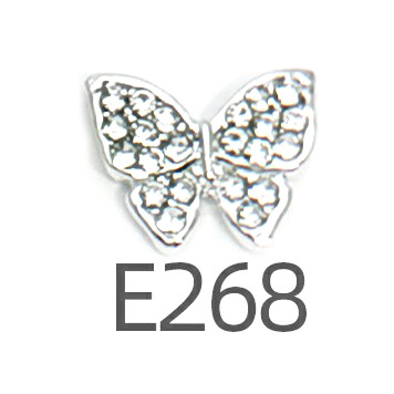 Transfronterizo Japonés arco de uñas accesorios de pajarita caliente simple todo fósforo tridimensional hueco joyería de uñas de diamantes al por mayor