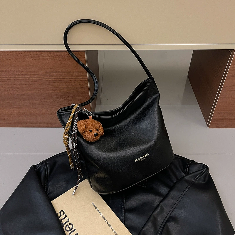 芙迦妮 Demi-season retro capacious Shoulder bag, one-shoulder bag