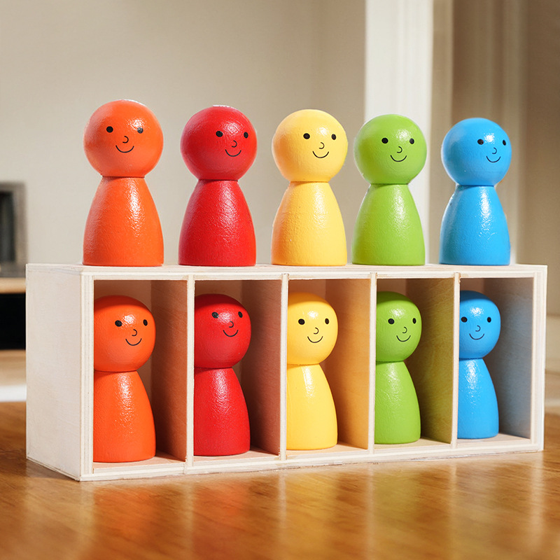 Juguetes transfronterizos CE/CPC Amazon Doll Color Emparejamiento Adivina Color Botella de agua Juego de clasificación Juguetes educativos 3