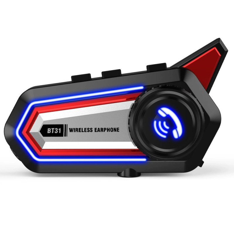 ハンズフリー通話スマート雰囲気灯バイクヘルメットbluetoothイヤホン音楽イヤホンbluetooth 5.3案|undefined