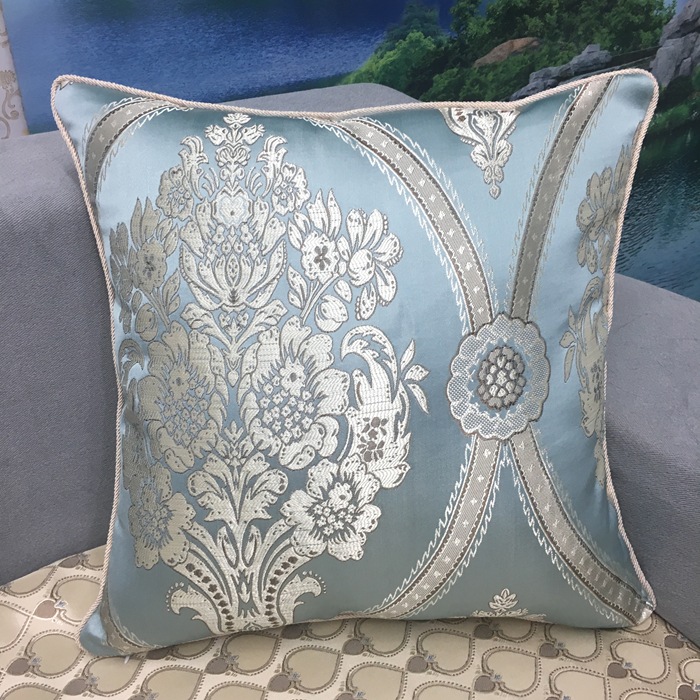 Pillow Cover Lake Blue with Green Tint