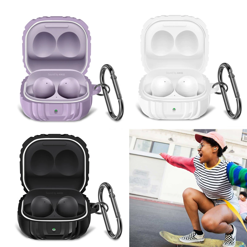 Подходит для GalaxyBudsCore Samsung Bluetooth TPU чехол для наушников Buds2pro мягкий корпус, матовый