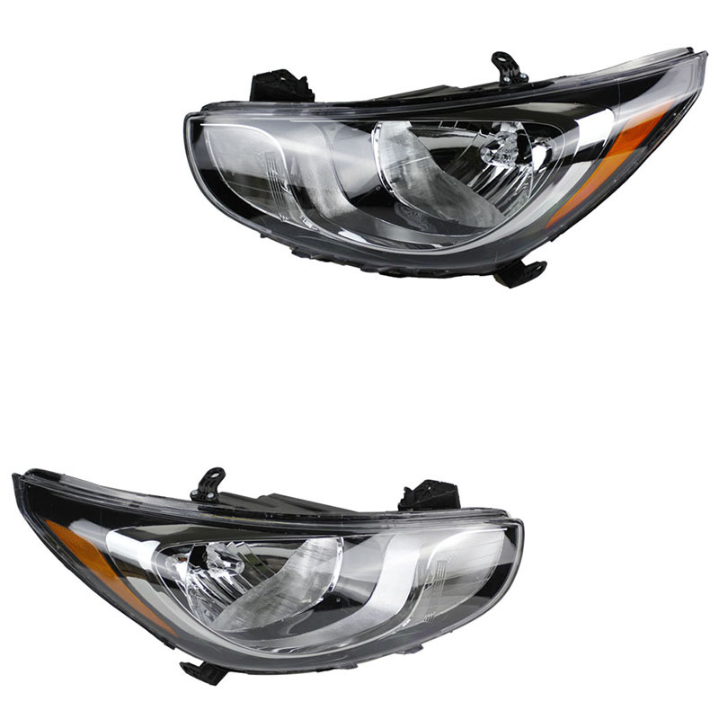 Aplicable a Hyundai 12 - 14 estilo de acento de los Estados Unidos delanteros originales de acento halógeno semiacabados delanteros
