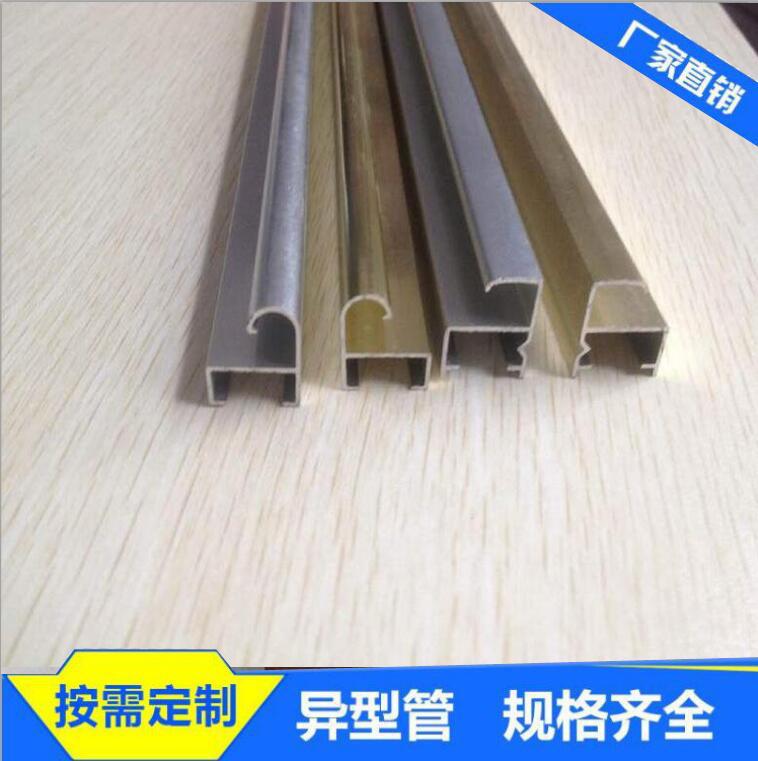 6063铝方管厂家广东佛山现货 厚壁铝扁管方通 挤压铝合金电泳喷涂