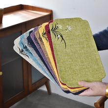 茶盘垫茶席防水茶巾茶布垫干泡垫子手绘茶垫布茶杯垫泡茶