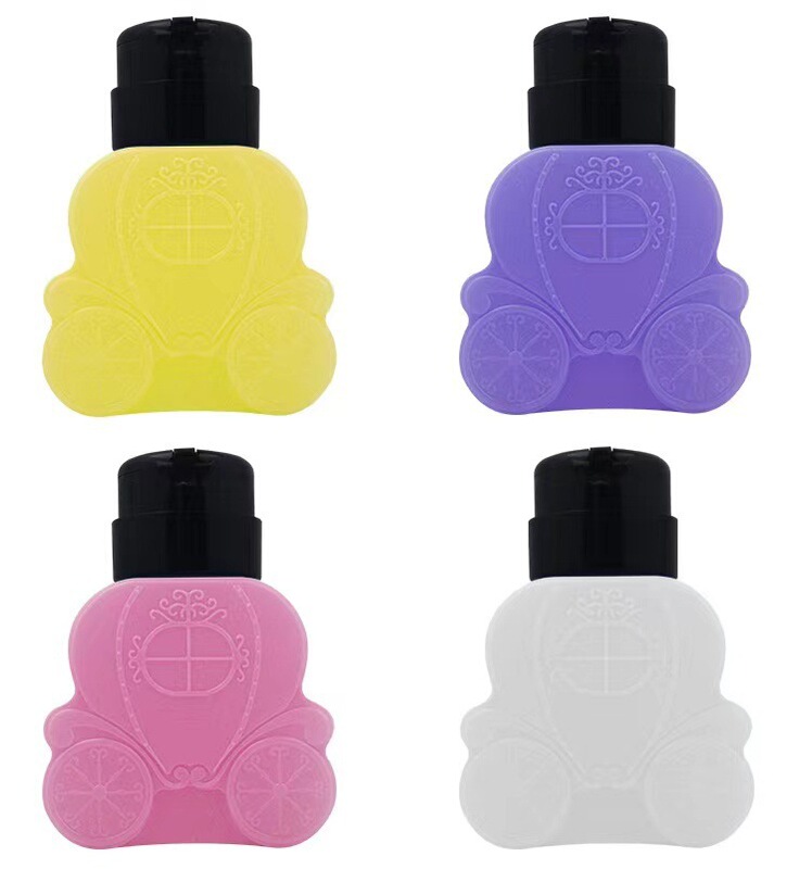 Manicure Dispensing Bottle Press with Lock, Nail Polish Remover, Nail Polish Glue, Phototherapy, Nail Polish Remover, Carriage Air Pressure Bottle, Factory Direct Sales