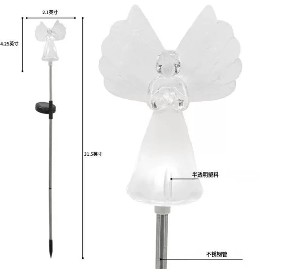 2 layers stainless steel fairy