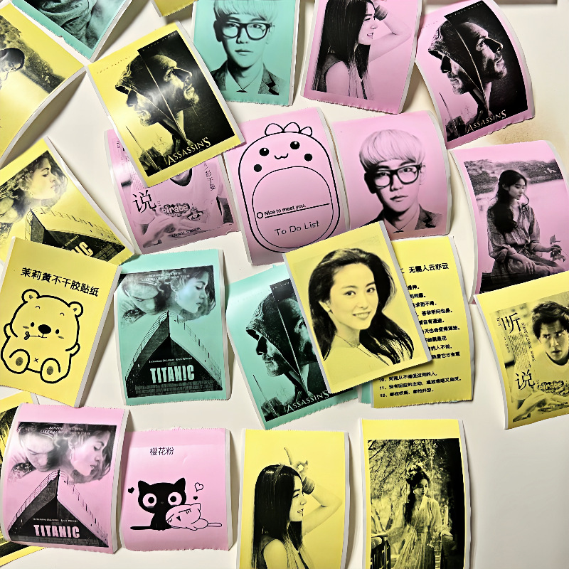 핑크, 블루, 옐로우, 오렌지, 그린 (5가지 색상/팩)