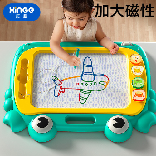Children's drawing board magnetic drawing board toy home graffiti board baby writing board magnetic color drawing stand drawing table
