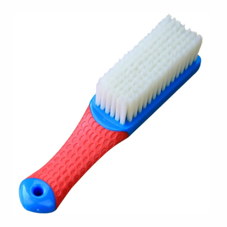 Long soft plastic shoe brush for laundry, increased thickness