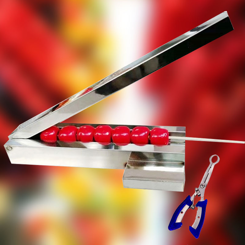 糖葫蘆壓扁器不鏽鋼山楂去核刀  去核器 壓扁器 山楂壓扁機剪刀