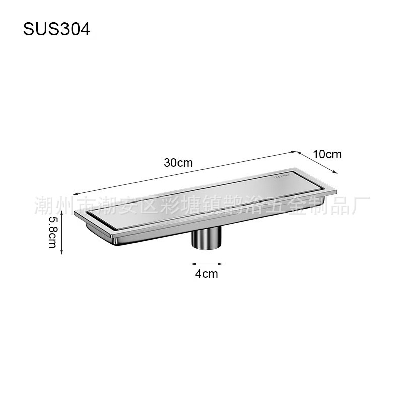 sus304 dibujo de alambre oculto 10 * 30