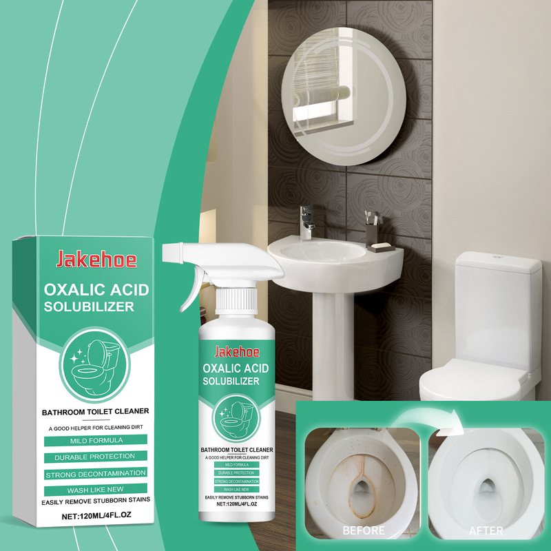 Jakehoe Bathroom Cleaner Toilet Toilet Cleaning Tile Cement Floor Decontamination Toilet Handy Gadget Spray