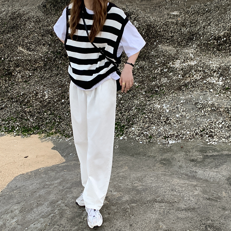 Gilet femme en Laine de soie glacée - Ref 3434812 Image 4