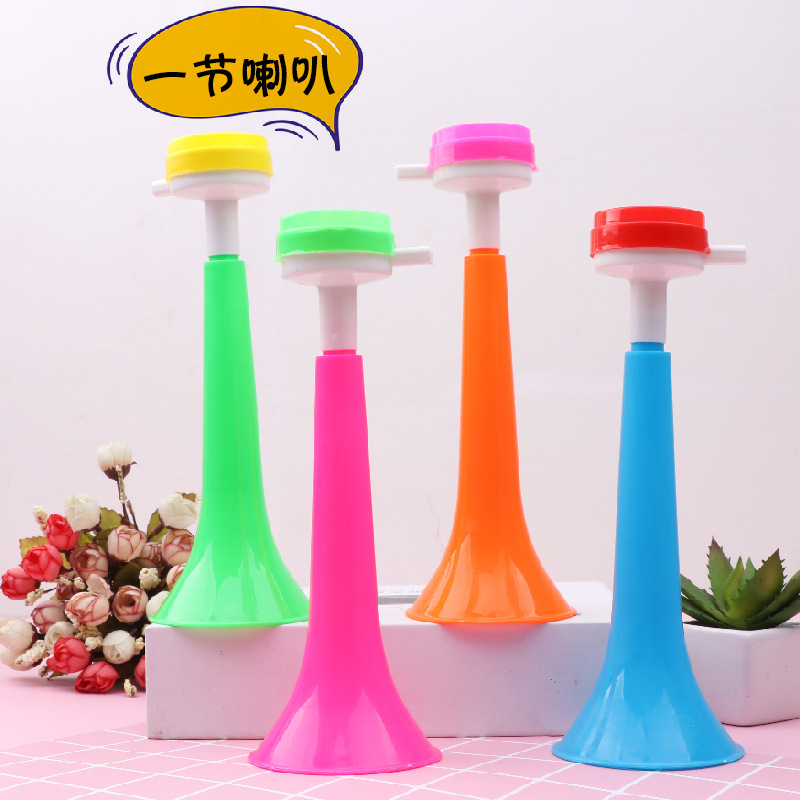 Un cuerno de plástico Copa del Mundo los fanáticos de los deportes animar cuerno de los niños cuerno de juguete